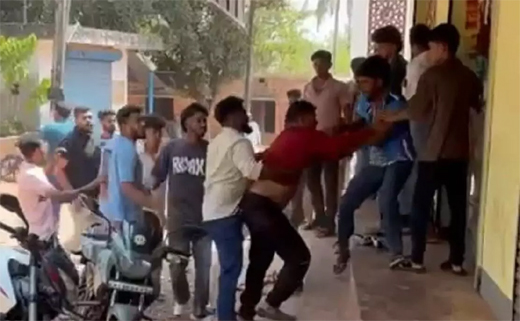 Group clash in mosque